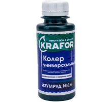 Колер изумруд KRAFOR №14  100мл