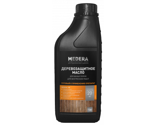 Деревозащитное масло Medera 180  2013-1  (1л)