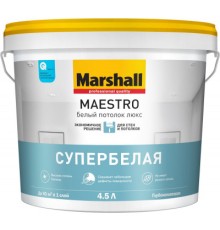 Maestro Белый потолок люкс Глубокоматовая 4.5л