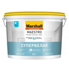 Maestro Белый потолок люкс Глубокоматовая 9л