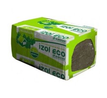 IZOL ECO 30 100мм 2,4м2 (0,24м3) Минераловатная тепло-звукоизоляция не нагружаемых конструкций
