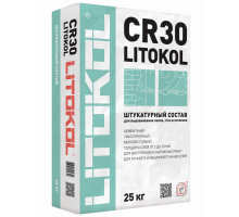 LITOKOL CR30 смесь для выравнивания полов, стен и потолков Литокол для влажной среды 25кг (слой 2-30мм)