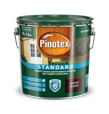 Универсальная декоративная пропитка для защиты древесины Pinotex Standart (2,7л)