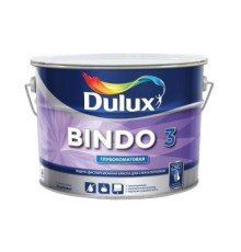 Краска латексная БИНДО 3 (4,5л) водоэмульсионная Dulux Bindo 3