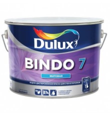 Краска латексная БИНДО 7 (9л) водоэмульсионная Dulux Bindo 7
