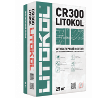 LITOKOL CR300 25кг (слой 2-30мм) смесь для выравнивания полов, стен и потолков внутри помещений и снаружи