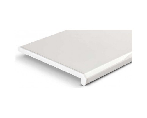 Подоконники цветные ПВХ Danke Lucido Bianco Белый глянец (пм) цена за метр