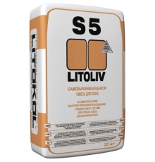 LitoLiv S5 самонивелирующаяся смесь на сложном вяжущем для пола (от 1 до 5 мм), для внутренних работ; для системы "теплый" пол; быстрого схват?
