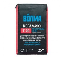 Клей плиточный Волма Керамик+ 25 кг