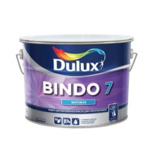 Краска латексная БИНДО 7 (4,5л) водоэмульсионная Dulux Bindo 7