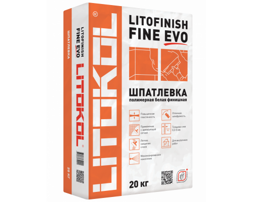 Финишная шпаклевка Litokol Litofinish Fine (20кг)