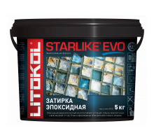 ЭПОКСИДНАЯ затирка ЛИТОКОЛ двухкомпонентная Starlike EVO 5кг Затирочная смесь на эпоксидной основе 2,5кг Warm Collection различного цвета