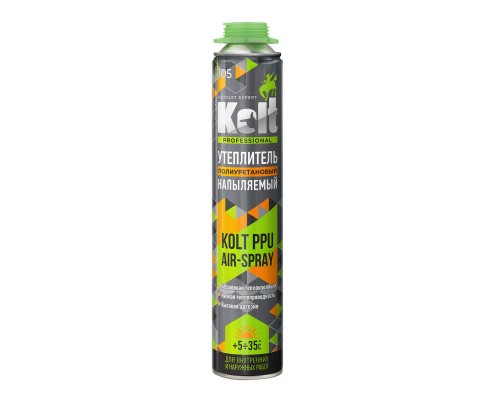 Пена-Утеплитель KOLT PPU AIR SPRAY профессиональная 900мл