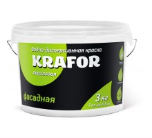 Фасадная краска акриловая ВД Крафор KRAFOR 40 кг