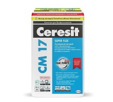 Клей для плитки Высокоэластичный Ceresit CM 17 (25кг)