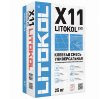 LITOKOL X11 EVO Усиленная клеевая смесь для укладки мрамора, керамической плитки, мозаики внутри и снаружи, в том числе и в бассейнах