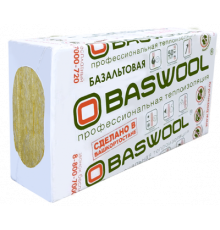 Утеплитель базальтовый Baswool Лайт 45 50мм (1200*600*6листов) 50мм 4,32м2/ 0,216м3