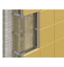 Утеплитель фасадный DoorHan ВЕНТ Оптима (1200х600х50мм)  (0,288м3) (75-85кг/м3)