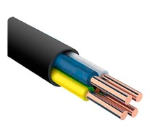 ВВГнг(А)-LS 4х2,5 плоский медный негорючий кабель ГОСТ (1м)