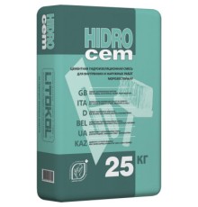 Цементная гидроизоляционная смесь HIDROCEM Литокол 20 кг