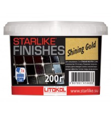 Декоративные добавки STARLIKE FINISHES SHINING GOLD ярко-золотая для эпоксидных затирок