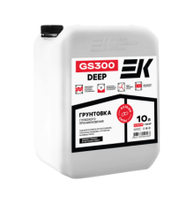 Грунтовка глубокого проникновения ЕК GS300 DEEP канистра 10 литров