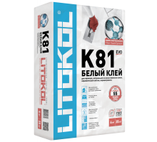 LitoFlex K81 клей для укладки плитки, керамогранита и камня, клей для ванных и душевых комнат, клей для пола, клей для клинкерной плитки