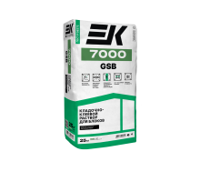 Кладочно-клеевой состав для высокопористых материалов EK 7000 gsb (25кг) для газобетона и пенобетона