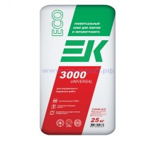 Плиточный клей ЕК 3000 UNIVERSAL ECO 25кг