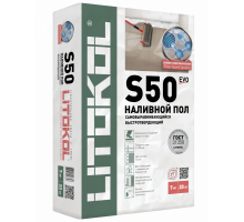 Ровнитель для пола LITOLIV S50 Litokol 20кг  от 2 до 50 мм