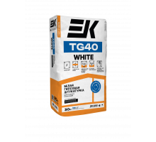 Штукатурная смесь ЕК TG40 White 30кг Белая