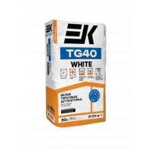 Штукатурная смесь ЕК TG40 White 30кг Белая