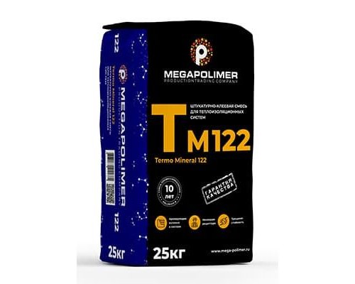 Клеевой состав для систем теплоизоляции Termo Mineral 122 25кг Зимний