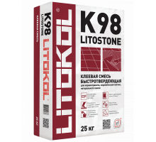 LitoStone K98 Морозостойкий клей для плитки 25кг для светлых сортов камня