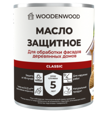 Масло для обработки фасадов деревянных домов CLASSIC (колерованное)