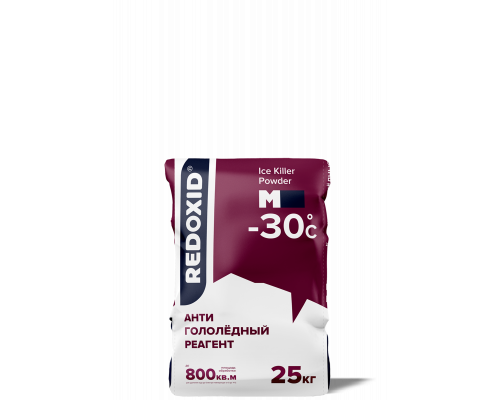 Экологичный гранулированный антигололедный реагент -30С на основе соединений натрия и магния 25кг цена за мешок