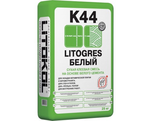 Клей для плитки Litokol Litogres K44 25кг