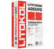 Клей для фасадного утеплителя Литокол Litotherm Adesivo 25кг
