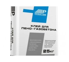 Клей для пено-газобетона ПРЕСТИЖ (25кг)