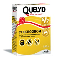 Клей для стеклообоев и обоев на флизелиновой основе QUELYD 500гр