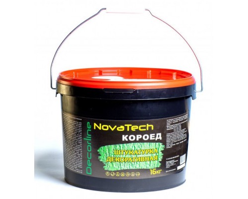 Штукатурка NovaTech Decorline КОРОЕД 1,5-2,0мм 16кг